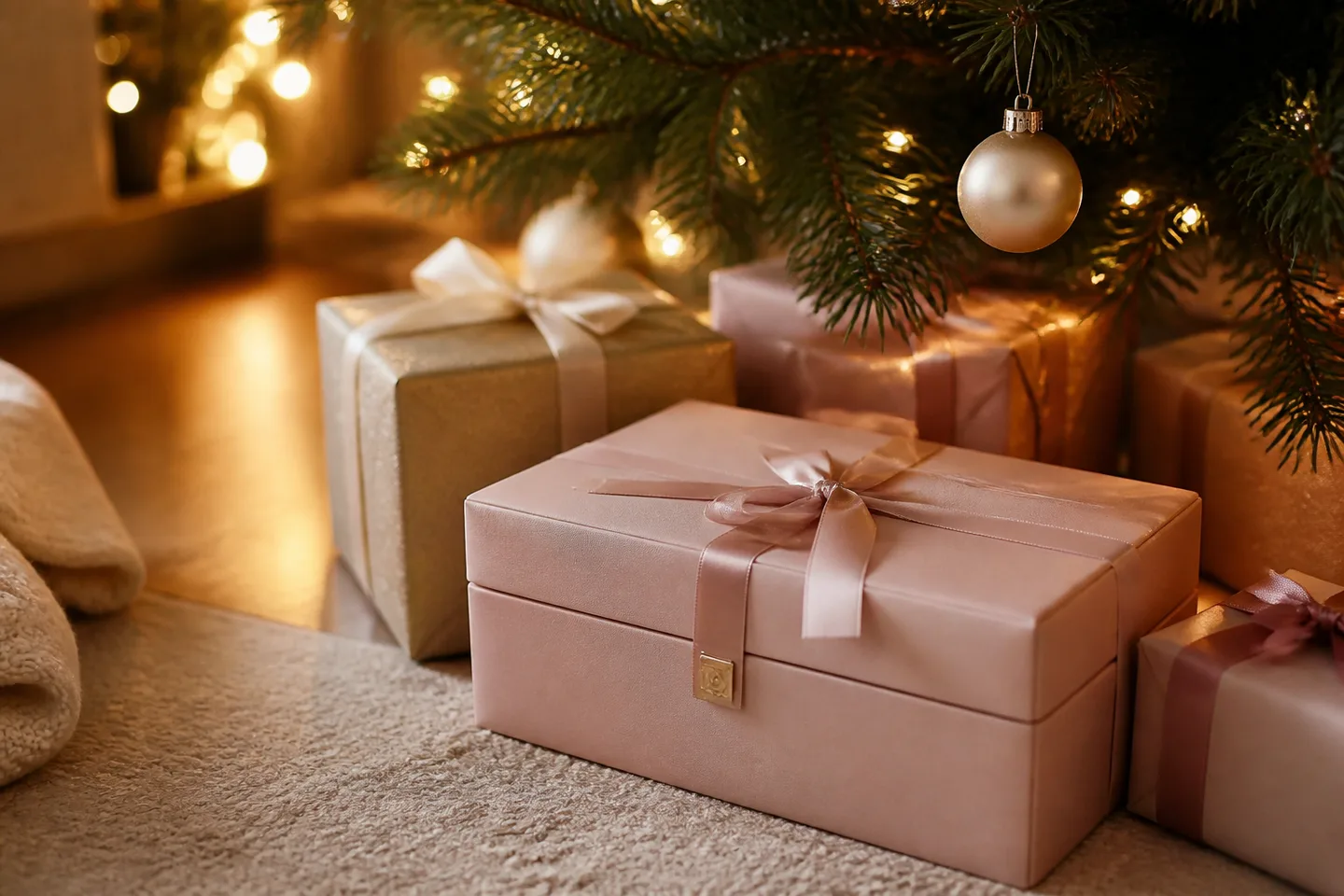 Image spot: the presentation case wrapped by the tree
