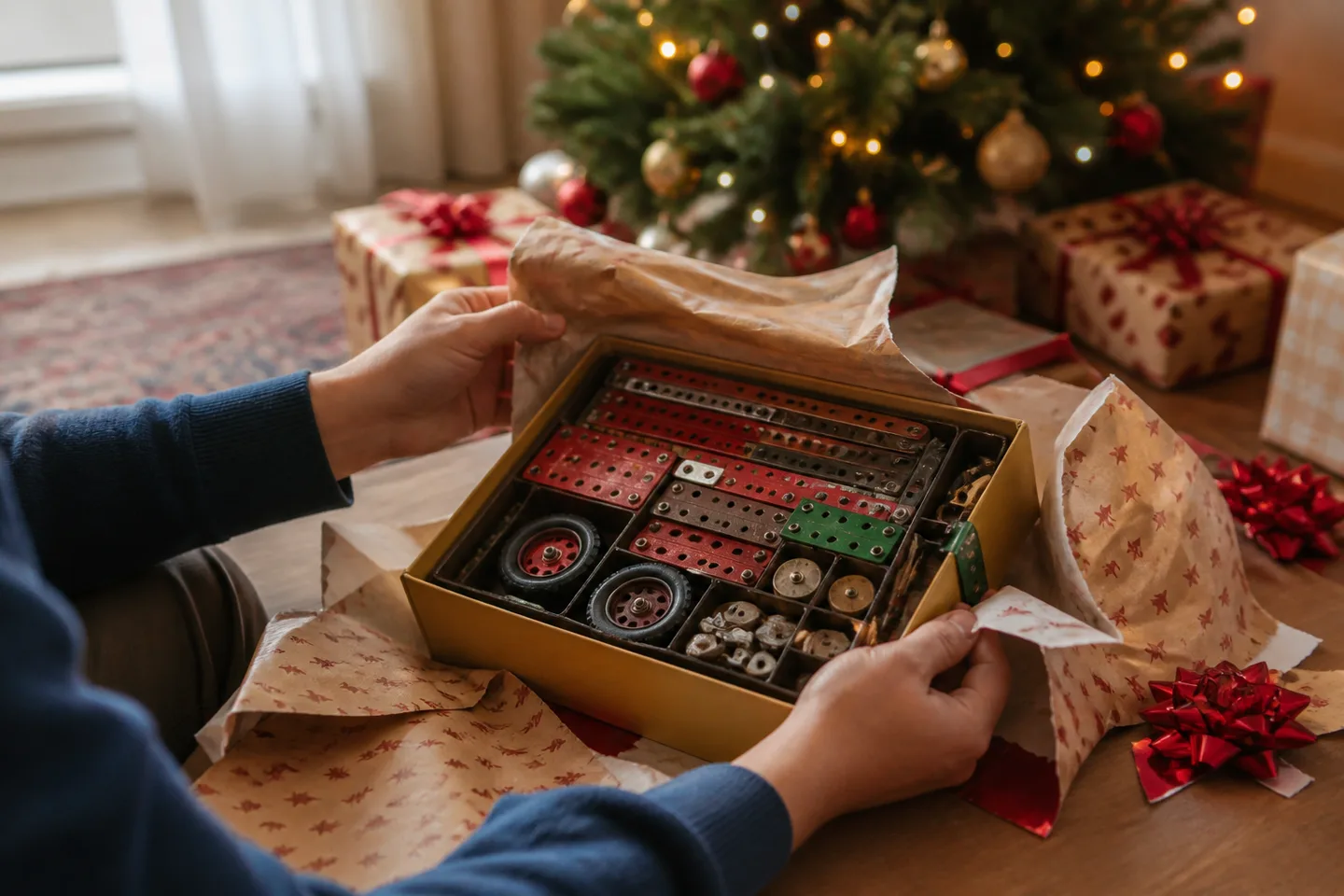 Image spot: unwrapping the retro build on Christmas morning