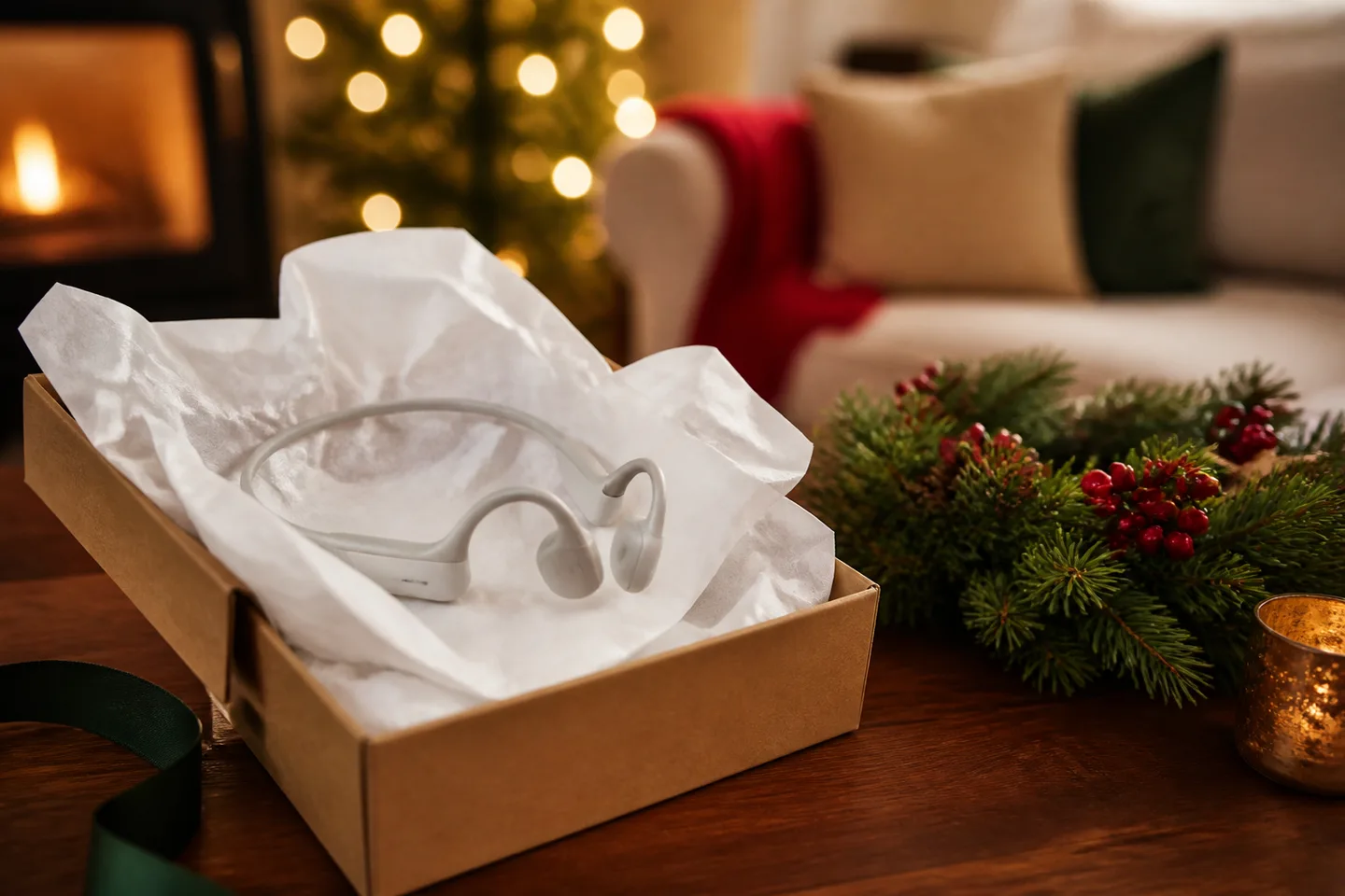 Image spot: the headphones boxed and ready to wrap