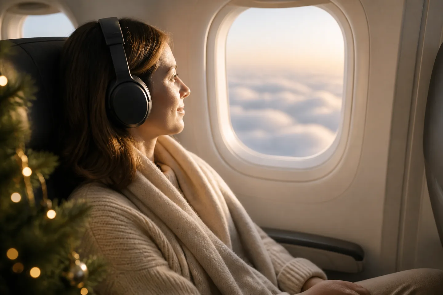 Image spot: quiet focus in a window seat